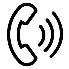 Phone icon vector. Mobile, telephone and smartphone symbol collection.