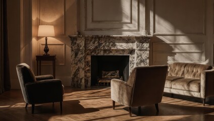 Minimalist Modern Living Room with Natural Light