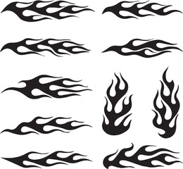 tribal tattoo design elements vector