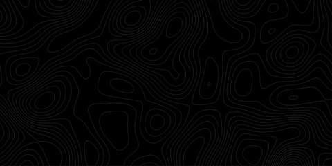 Topographic map, topographer seamless pattern, typography linear equalizer backdrop. Vector seamless line wave map texture, contour background. Topographic map, topographer seamless pattern.

