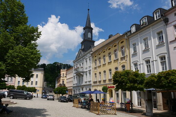 Marktplatz in Bad Lobenstein