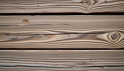 A close up view of weathered wooden planks