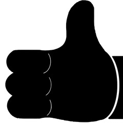 vector illustration of  finger hand icon