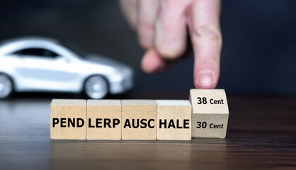 Ab 2026 steigt in Deutschland die Pendlerpauschale auf 38 Cent pro Kilometer ab dem ersten Kilometer. Berufspendler, Autofahrer und Arbeitnehmer profitieren von steuerlicher Entlastung bei steigenden