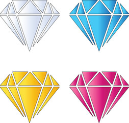 blue diamond icon logo