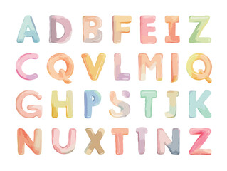 alphabet vector art