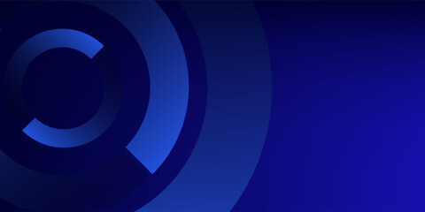 Abstract blue geometric background. Dynamic shapes composition. Eps10 vector