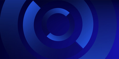 Abstract blue geometric background. Dynamic shapes composition. Eps10 vector