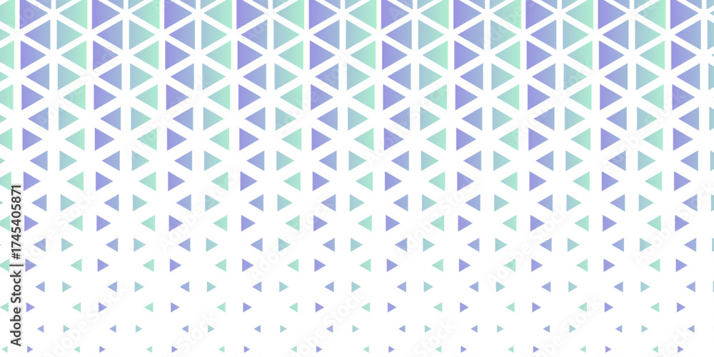 Wall mural abstract hexagonal pattern background. degraded border for design prints.fade halftones wallpaper. f