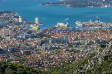 The City Toulon Seen From