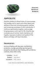 Anyolite Stone Meaning and Healing Properties