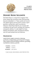 Desert Rose Selenite Crystal Meaning and Properties