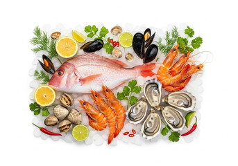 Fresh Seafood on Ice

