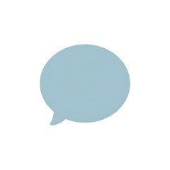 Modern Speech Bubble Icon for Web and App UI Design