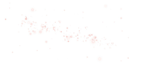 Red Sparkles with Shimmering Dust and Glowing Light Effect