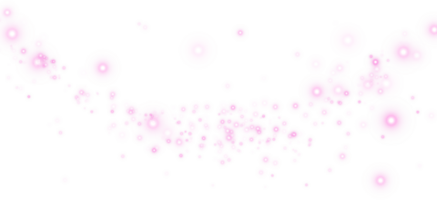 Festive Pink Dust Shine with Glow, Star Sparkles and Celebration Effect