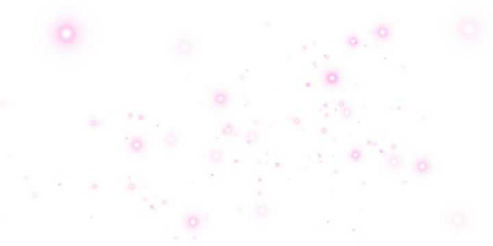 Festive Pink Dust Shine with Glow, Star Sparkles and Celebration Effect