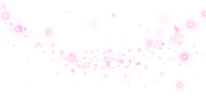 Festive Pink Dust Shine with Glow, Star Sparkles and Celebration Effect