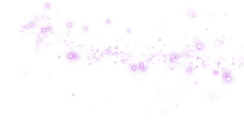 Festive Purple Dust Shine with Glow, Star Sparkles and Celebration Effect