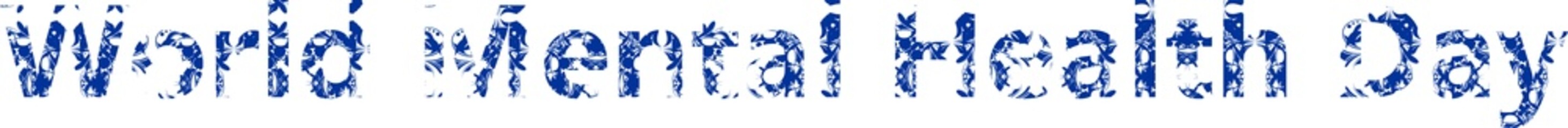 Abstract blue background with 3D crossword cubes representing business ideas and creative concepts