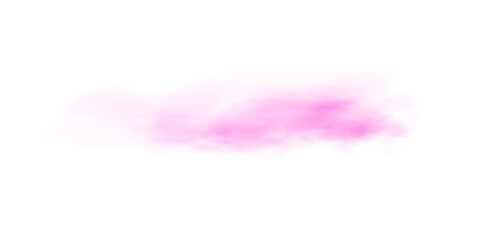 Soft Pink Smoke Trail. Realistic Misty Effect for Atmospheric Design, Visual Overlays, or Abstract Digital Art Projects