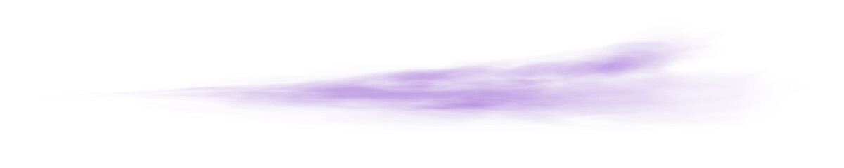 Transparent Purple Cloud Effect with Soft Mist and Vapor Texture