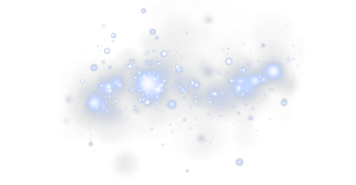 Enchanting Glowing Sparkles Overlay Designed for Magical Festive Celebrations Beautiful Christmas PNG Background