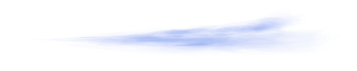 Transparent Blue Cloud Effect with Soft Mist and Vapor Texture