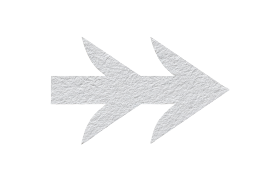 Light gray arrow, double-headed, textured