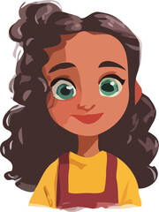 woman cartoon character