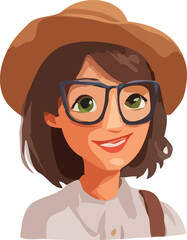 woman cartoon character