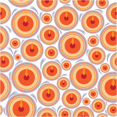 Fototapeta premium seamless background with circles