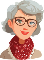 woman cartoon character