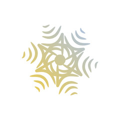 Obraz premium spider and web mandala element