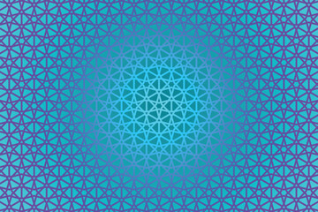 Abstract blue seamless background with circles