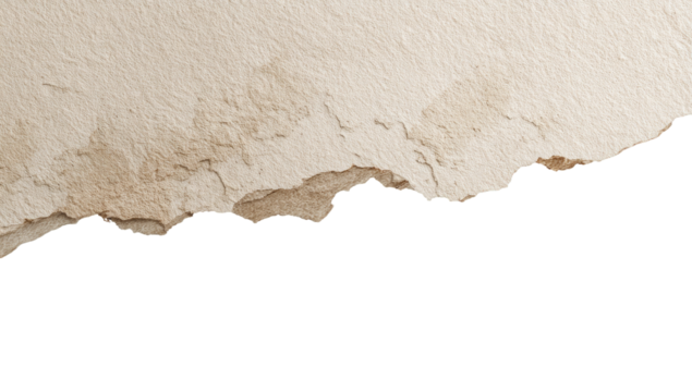 Ripped aged paper