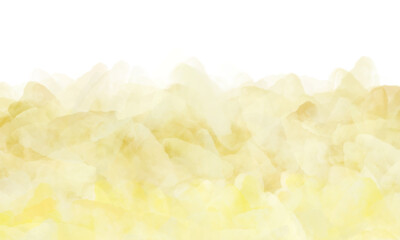 Abstract Yellow Watercolor Wash Background paint