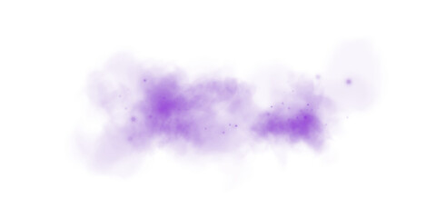 Ethereal Purple Mist and Fog with Soft Smoke Swirls and Dust Explosion, Transparent Haze, and Dreamy Atmospheric Effect for Abstract Backgrounds