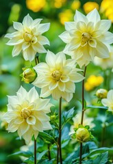 Time-lapse video of flowers blooming against a green backdrop.
