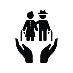 Elder care icon