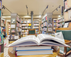 book cafe ,bookstore,
buying a book in a store