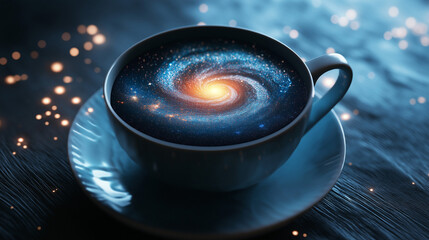 Galaxy in a Cup of Dreams