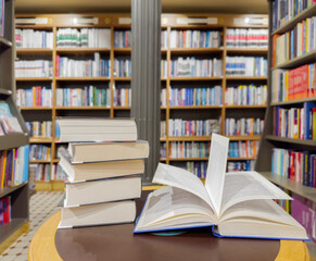 book cafe ,bookstore,
buying a book in a store