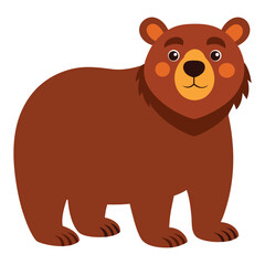 bear, cartoon, cute, animal, brown, furry, texture, forest, wildlife, teddy, cub, adorable,