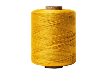 Bright yellow spool of thread (1)