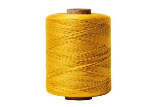 Bright yellow spool of thread (1)
