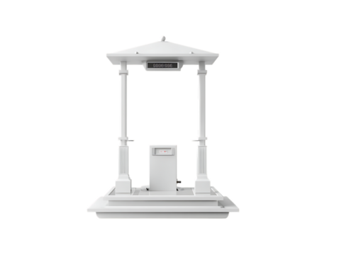 weigh station truck measurement load control