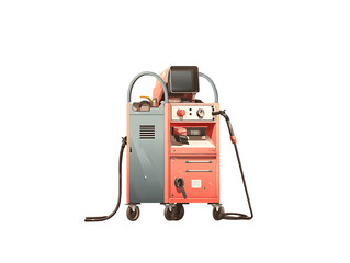 Fototapeta premium welding machine industrial power fabrication tool