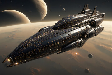 Starship in the expanse