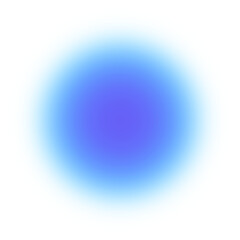 blue purple blurred gradient circle transparent background